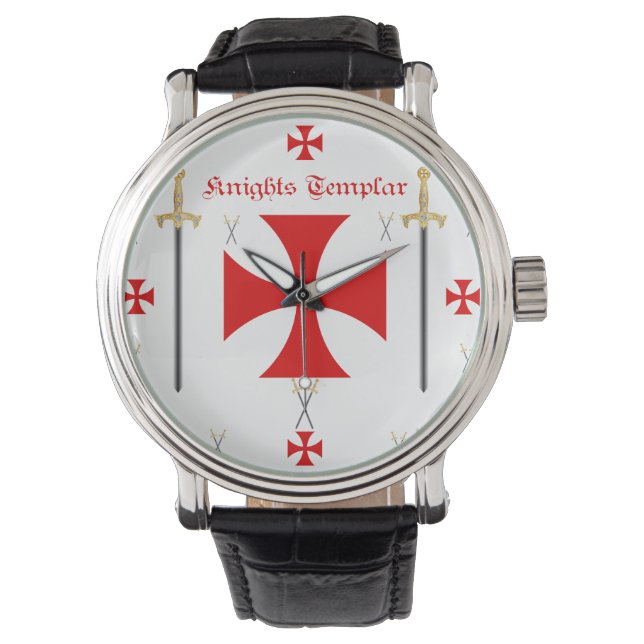 Reloj De Pulsera Caballeros Templarios (Anverso)