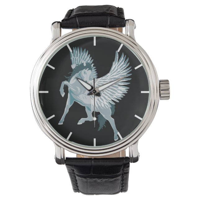 Reloj De Pulsera Caballo alado de la mitología griega Pegasus (Anverso)