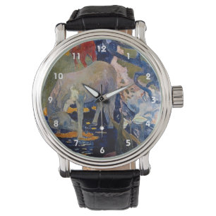 Reloj De Pulsera Caballo blanco de Paul Gauguin, Bella Artes de la