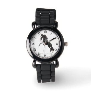 RELOJ DE PULSERA CABALLO DE CABALLO - JACK NEGRO - DH