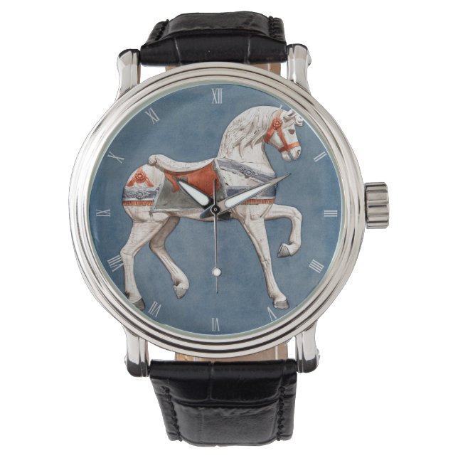 Reloj De Pulsera Caballo de carrusel por Henry Murphy (Anverso)