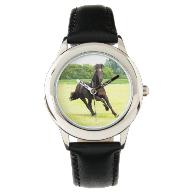 Reloj De Pulsera Caballo de Galloping (Anverso)
