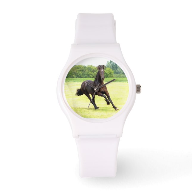 Reloj De Pulsera Caballo de Galloping (Anverso)
