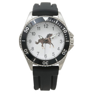 Reloj De Pulsera Caballo en marcha
