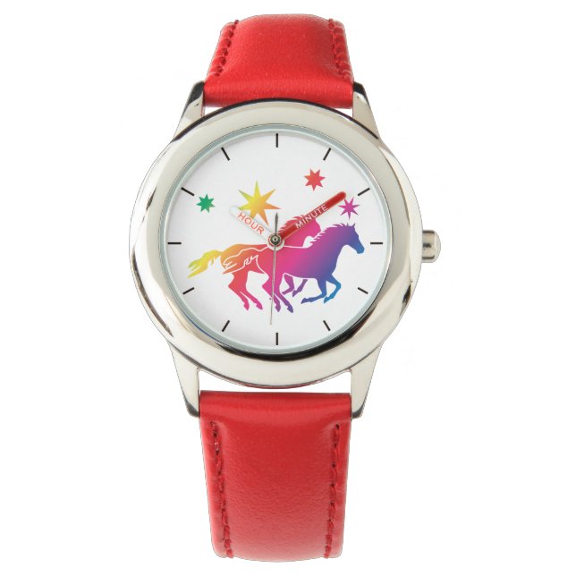 Reloj De Pulsera Caballo enamorado (Anverso)