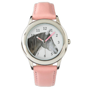 Reloj De Pulsera Caballo gris