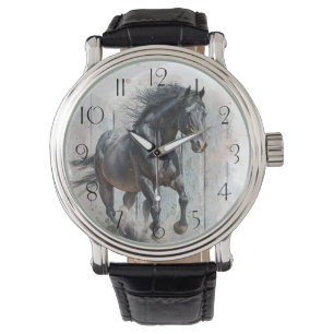 Reloj De Pulsera Caballo negro