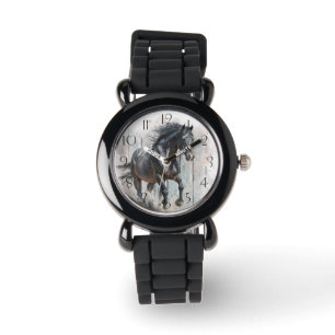 Reloj De Pulsera Caballo negro