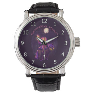 Reloj De Pulsera Caballo sin cabeza asando arte marshmallow