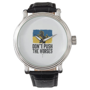 Reloj De Pulsera Caballo Vintage No Empujes A Los Caballos