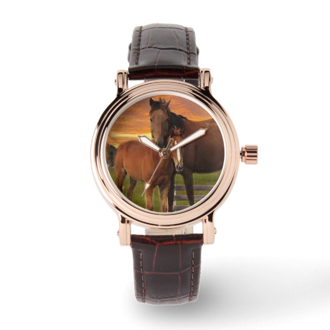 Reloj De Pulsera Caballo y pony (Anverso)