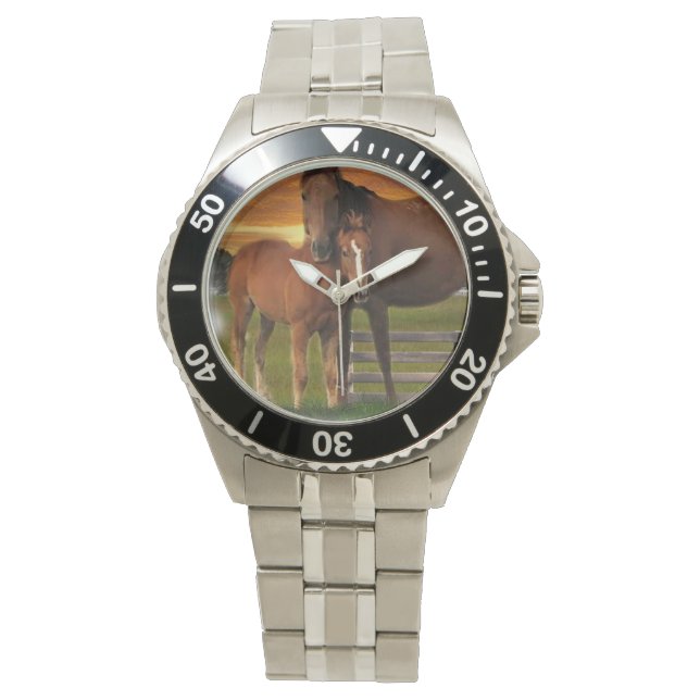 Reloj De Pulsera Caballo y pony (Anverso)