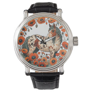 Reloj De Pulsera Caballos Appy Appy Appy Appaloosa