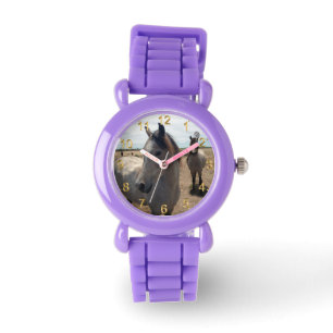 Reloj De Pulsera Caballos Árabes Escaneados,