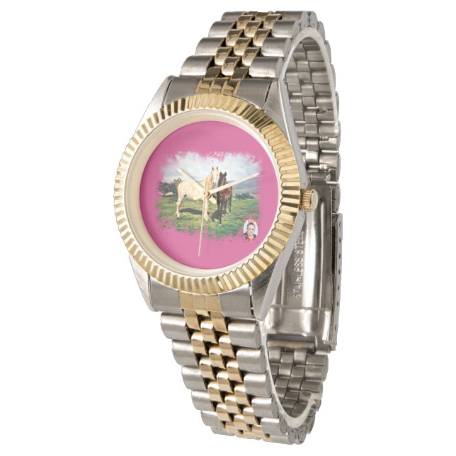 Reloj De Pulsera Caballos/Cabalos/Horses (Angular)