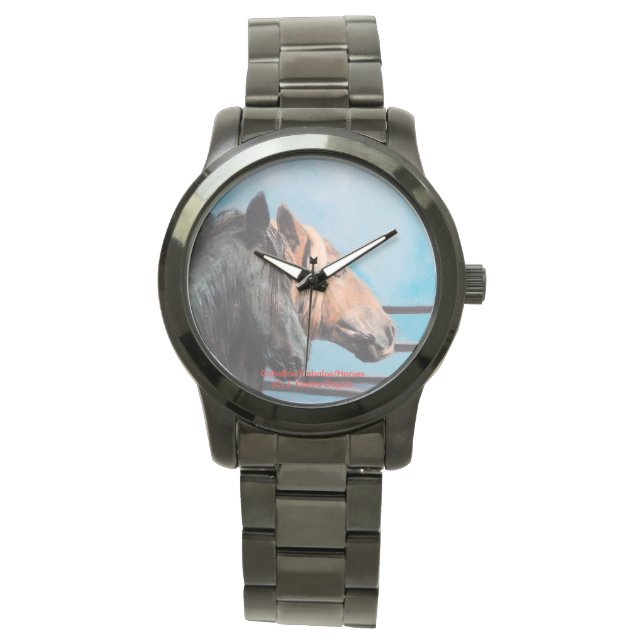 Reloj De Pulsera Caballos/Cabalos/Horses (Anverso)