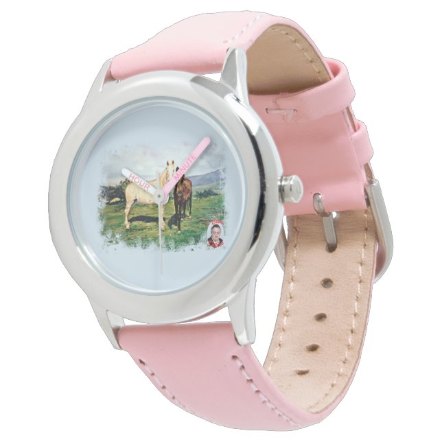 Reloj De Pulsera Caballos/Cabalos/Horses (Angular)