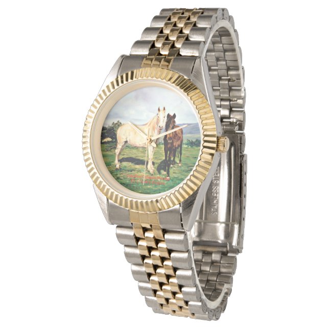 Reloj De Pulsera Caballos/Cabalos/Horses (Angular)