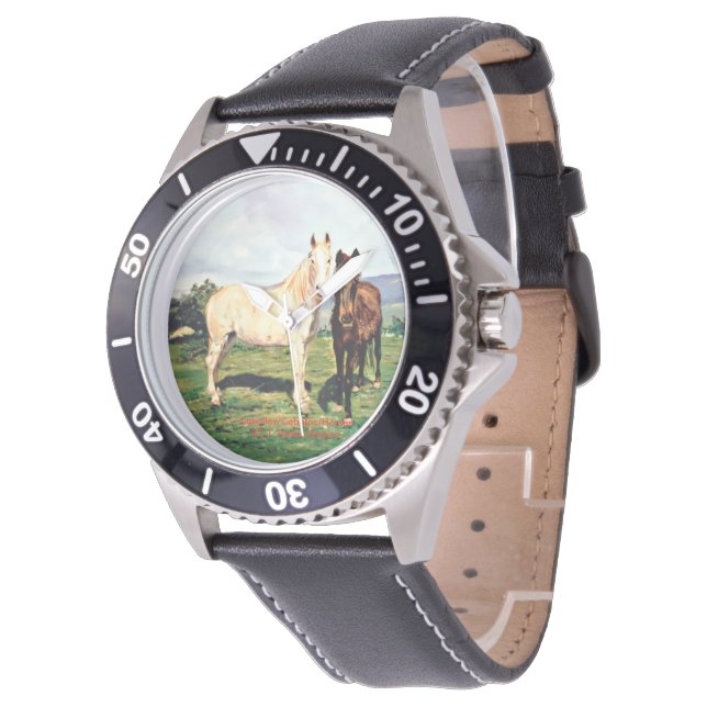 Reloj De Pulsera Caballos/Cabalos/Horses (Angular)