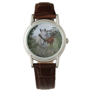 Reloj De Pulsera Caballos Peekaboo,-