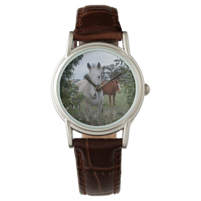 Reloj De Pulsera Caballos Peekaboo,- (Anverso)