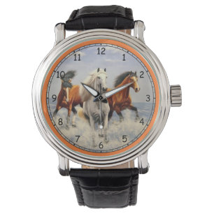 Reloj De Pulsera Caballos salvajes