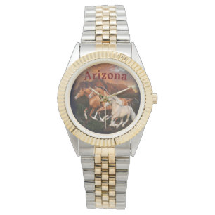 Reloj De Pulsera Caballos salvajes de Arizona