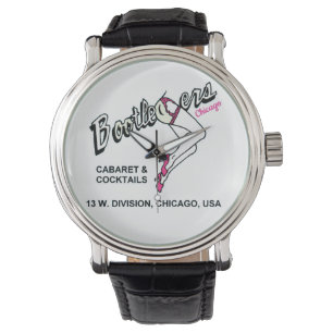 Reloj De Pulsera Cabaret de Bootleggers y cócteles, Chicago, IL