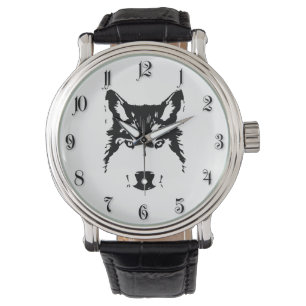 Reloj De Pulsera Cabeza de lobo