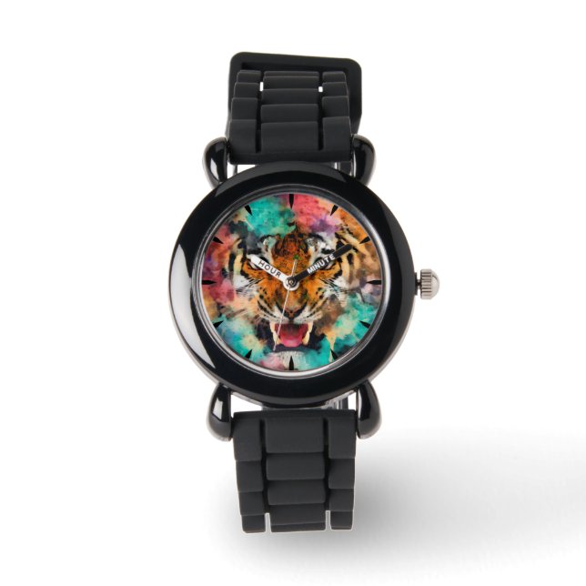 Reloj De Pulsera Cabeza de tigre (Anverso)