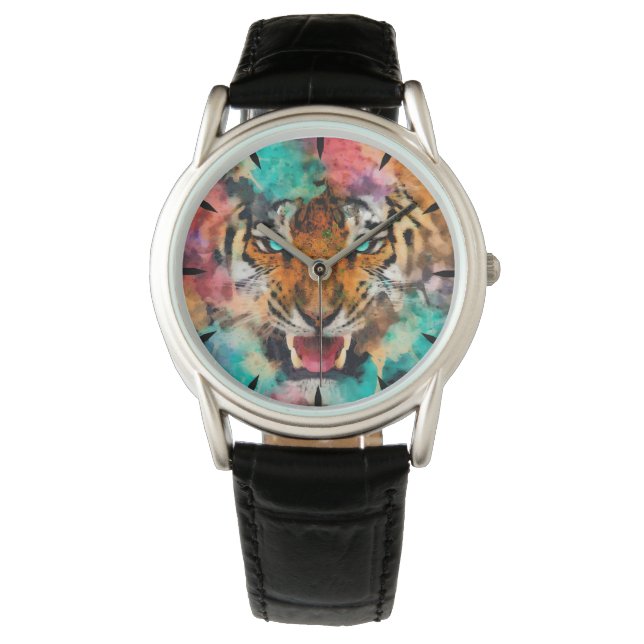 Reloj De Pulsera Cabeza de tigre (Anverso)