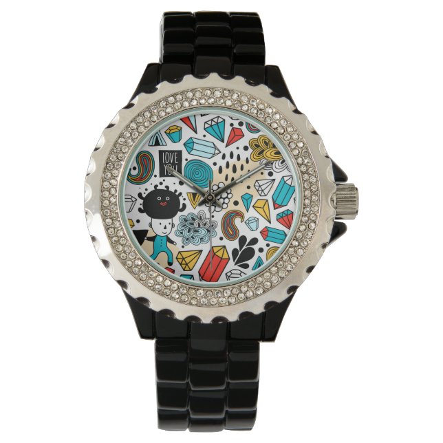 Reloj De Pulsera Cabeza loca (Anverso)