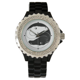 Reloj De Pulsera Cabezas de caballo de Yin Yang