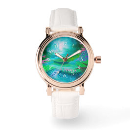 Reloj De Pulsera Cabina en los bosques