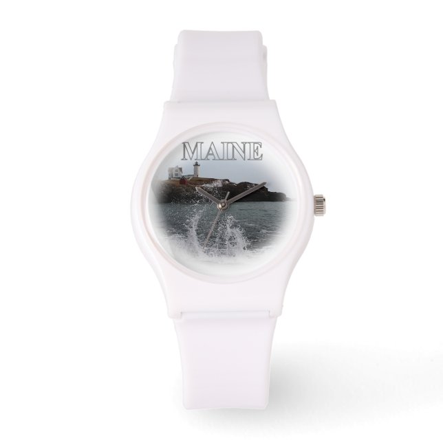 Reloj De Pulsera Cabo Neddick - Nubble Light Maine (Anverso)