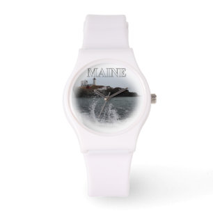 Reloj De Pulsera Cabo Neddick - protuberancia pequeña Maine ligero