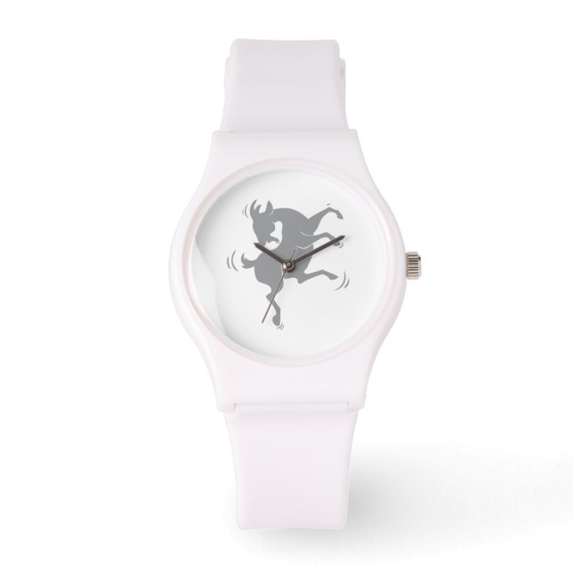 Reloj De Pulsera Cabra bailando (Anverso)