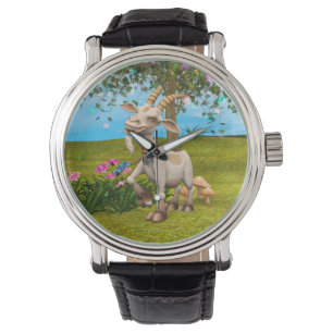 Reloj De Pulsera Cabra feliz