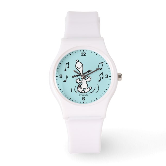 Reloj De Pulsera Cacahuetes | Baile Snoopy (Anverso)
