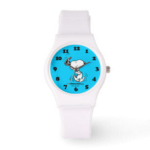 Reloj De Pulsera Cacahuetes   Baile Snoopy Happy