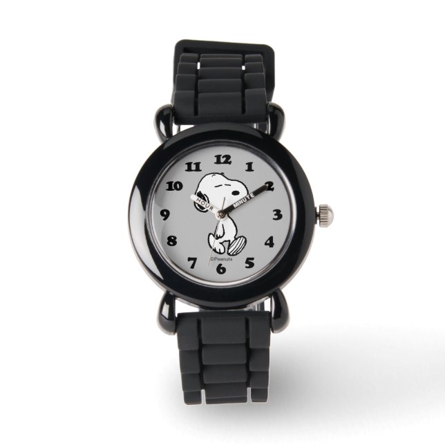 Reloj De Pulsera Cacahuetes | Caminata Snoopy Positive (Anverso)