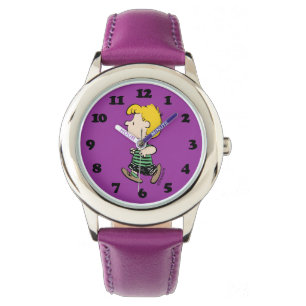 Reloj De Pulsera Cacahuetes   Schroeder lejos del piano