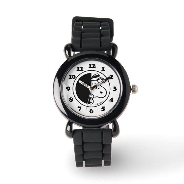 Reloj De Pulsera Cacahuetes | Snoopy Acabo De Decir Hola (Anverso)