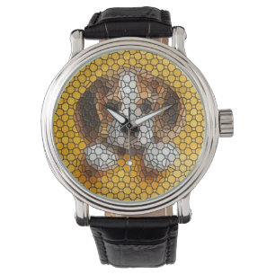 Reloj De Pulsera Cachorro, Beagle, mascota