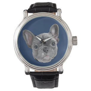 Reloj De Pulsera Cachorro de Bulldog francés
