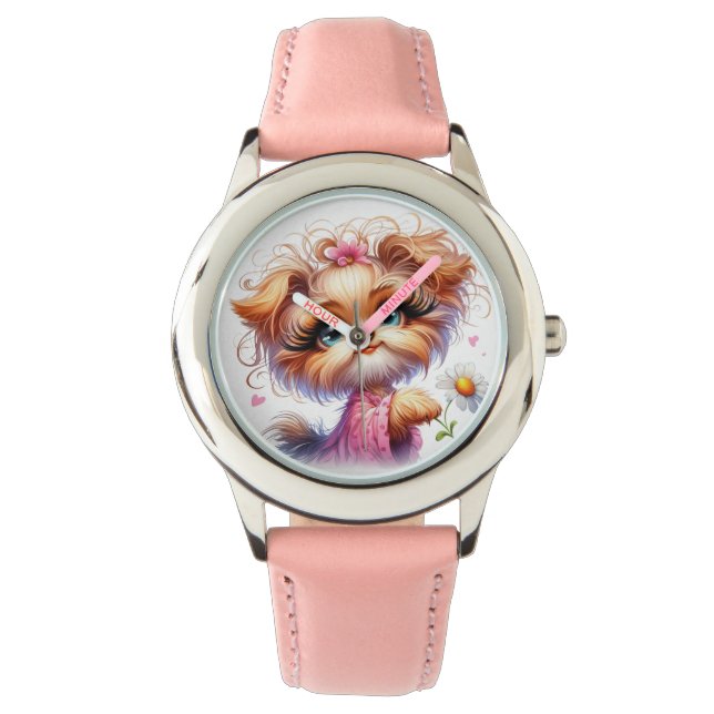 Reloj De Pulsera Cachorro Elegante (Anverso)