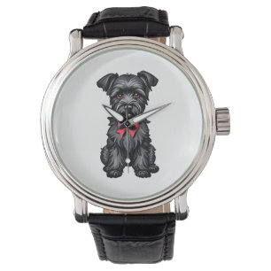 Reloj De Pulsera Cachorro Schnauzer miniatura