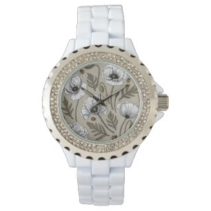Reloj De Pulsera Cachorros blancos y ladybugs