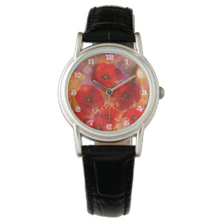 Reloj De Pulsera Cachorros calientes de verano con Monograma person