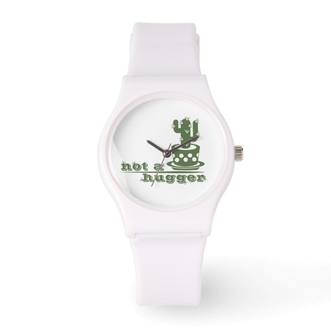 Reloj De Pulsera Cacti No es gracioso decir (Anverso)